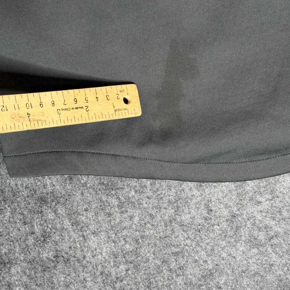 Jordan Mens Full Zip Fleece Hoodie‎ Charcoal Gray Black Mixed Media Jacket Large